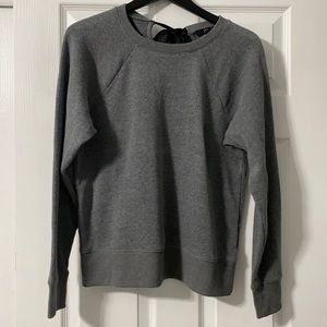 Jcrew sweatshirt with black bow